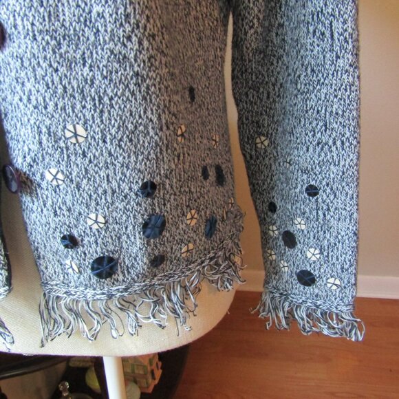Coldwater Creek Button Embellished Cardigan Sweater XS - Picture 2 of 7